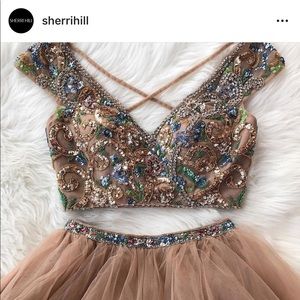 Sherri Hill Two Piece Prom Dress : Style 51166